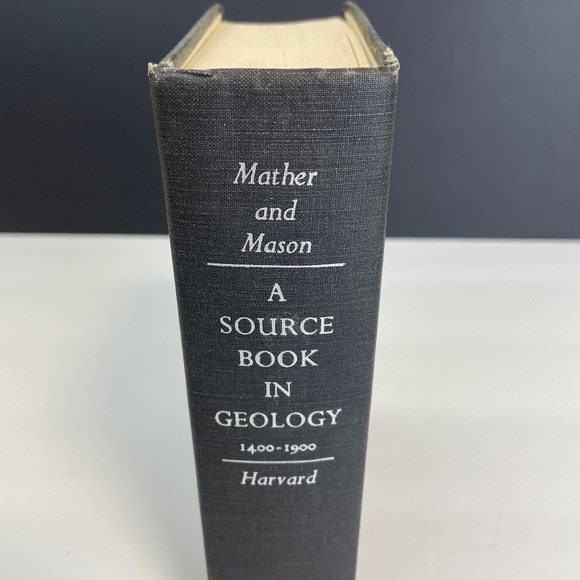 A Source Book of Geology 1400-1900 by Mather and Mason - Picture 1 of 5